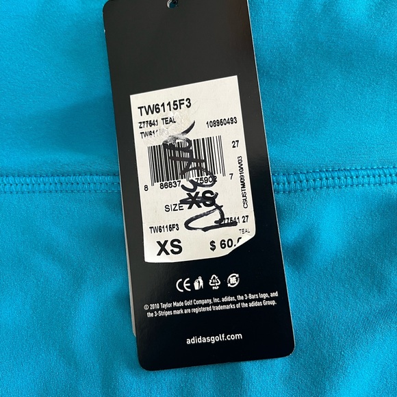 Adidas Teal Skirt (Golf & Tennis) XS - Picture 6 of 10